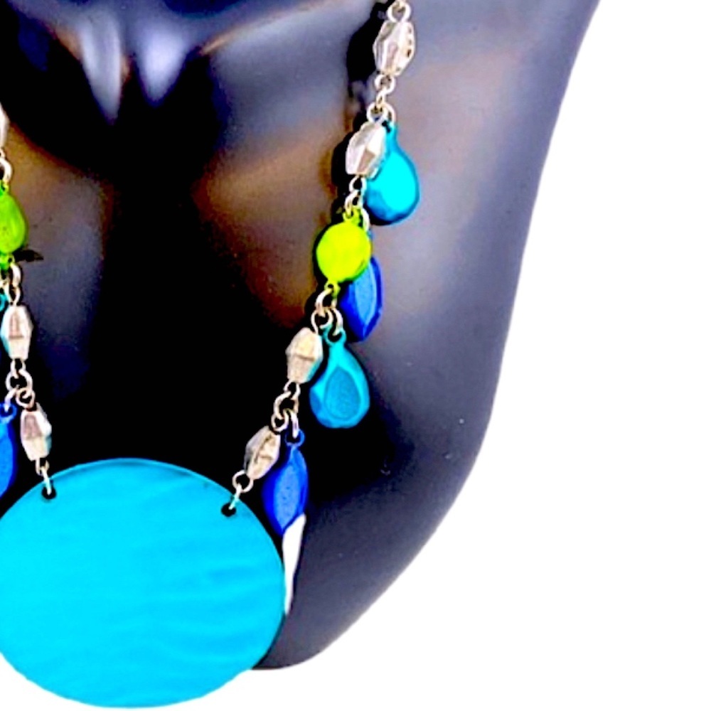 COLORFUL BRIGHT NECKLACE - Picture 7 of 8